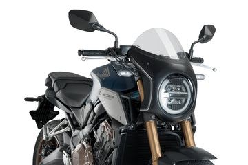HONDA CB 650 R NEO SPORTS CAFE [2023] – Retro kåpaskärm – Transparent