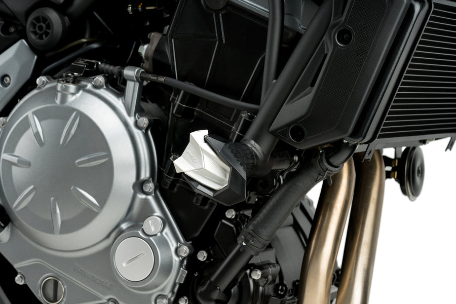 KAWASAKI NINJA 7 HYBRID [2025] – Sturzpads R19 – Schwarz