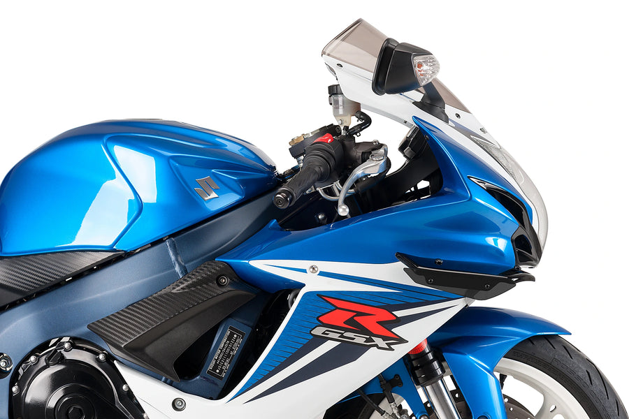 SUZUKI GSX-R 750 [2016] - PUIG Downforce Sport sidospoiler | Svart | PUIG 3163N