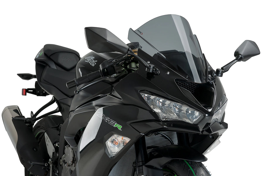 KAWASAKI ZX-6R NINJA [2018] - Z-Racing-skärm | Kraftigt tonad | PUIG 3177F