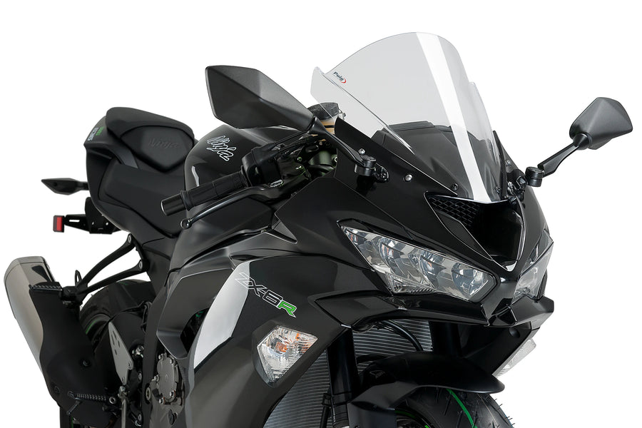 KAWASAKI ZX-6R NINJA [2018] - Z-Racing-skärm | Rensa | PUIG 3177W