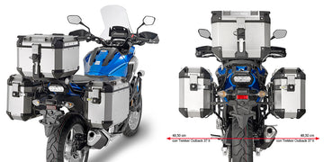 HONDA NC 750 [2016-2020] - Rörformad väska hållare för Trekker Outback