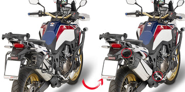 HONDA CRF 1000 L AFRICA TW [2016-2017] - Sidofodralhållare med snabbkoppling