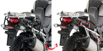 SUZUKI DL 1000 V STROM [2017-2018] - Sidofodralhållare med snabbkoppling