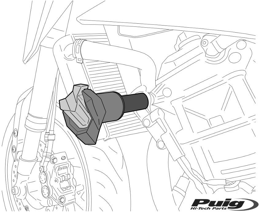 HONDA CBR 650 R [2019-2022] - Sturzpads R19