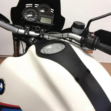 BMW R 120 G/S [2004-2012] - Tankrem i läder svart 2004-2007