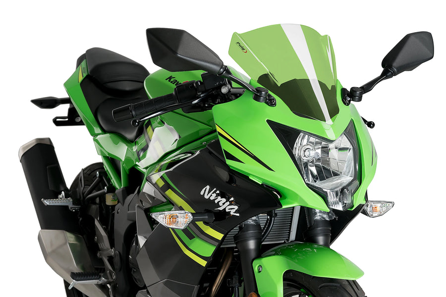 KAWASAKI NINJA 125 [2024] - Z-Racing-skärm | Grön | PUIG 3539V