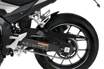 HONDA CB 500 F [2021] - Bakhjulsskydd | Carbon look | PUIG 3557C