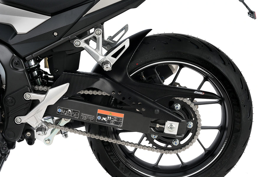 HONDA CB 500 F [2021] - Bakhjulsskydd | Carbon look | PUIG 3557C