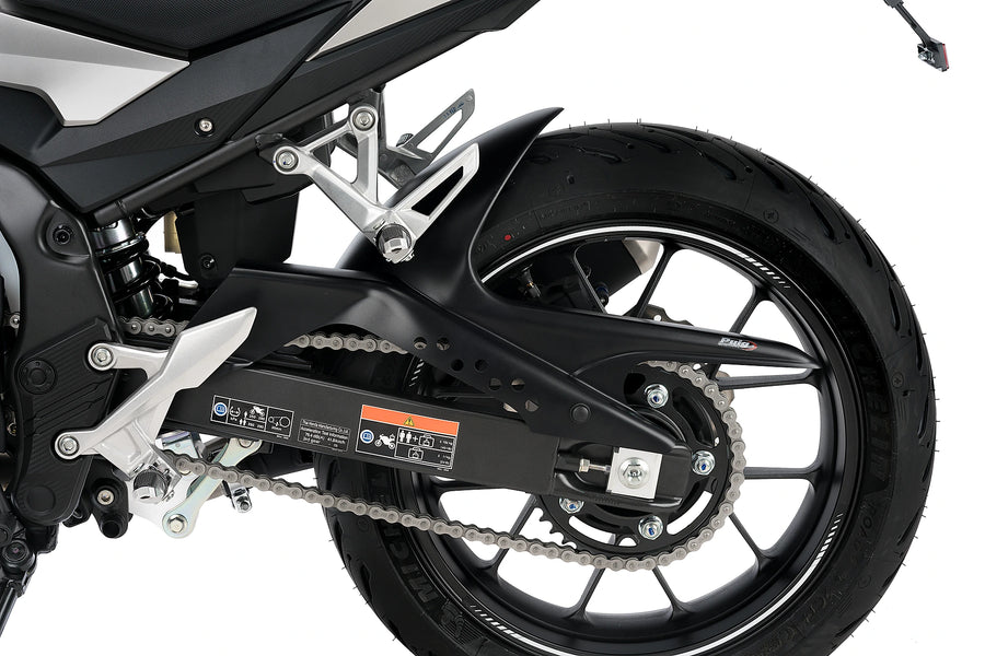 HONDA CB 500 F [2021] - Bakhjulsskydd | Matt svart | PUIG 3557J