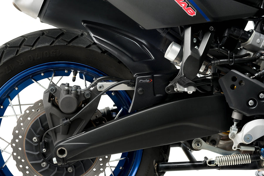 YAMAHA XT 1200 ZE SUPER TENERE [2019] - Bakhjulsskydd | Carbon look | PUIG 3567C