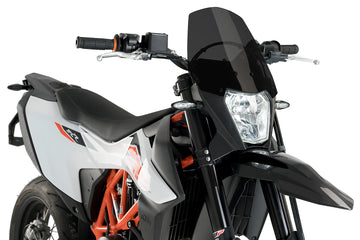 KTM 690 SMC R [2025] - New Generation Sport Windschild | Stark getönt | PUIG 3586F
