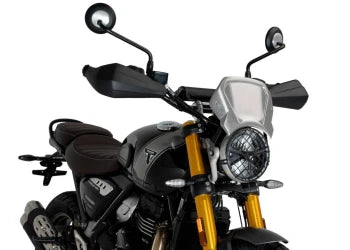 TRIUMPH SCRAMBLER 400X [2025] – Retro-Verkleidungscheibe – Getönt