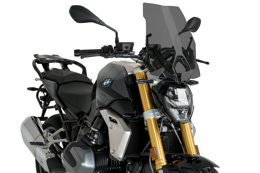 BMW R 1250 R [2025] - New Generation Touring Windshield | Kraftigt tonad | PUIG 3626F