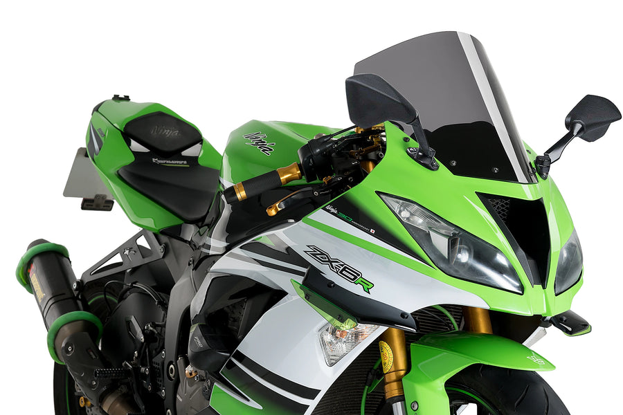 KAWASAKI ZX-6R NINJA [2018] - R-Racer-skärm | Tonade | PUIG 3629H