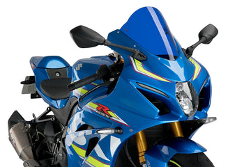 SUZUKI GSX-R 1000 R [2021] - PUIG R-Racer Skärm | Blå | PUIG 3631A