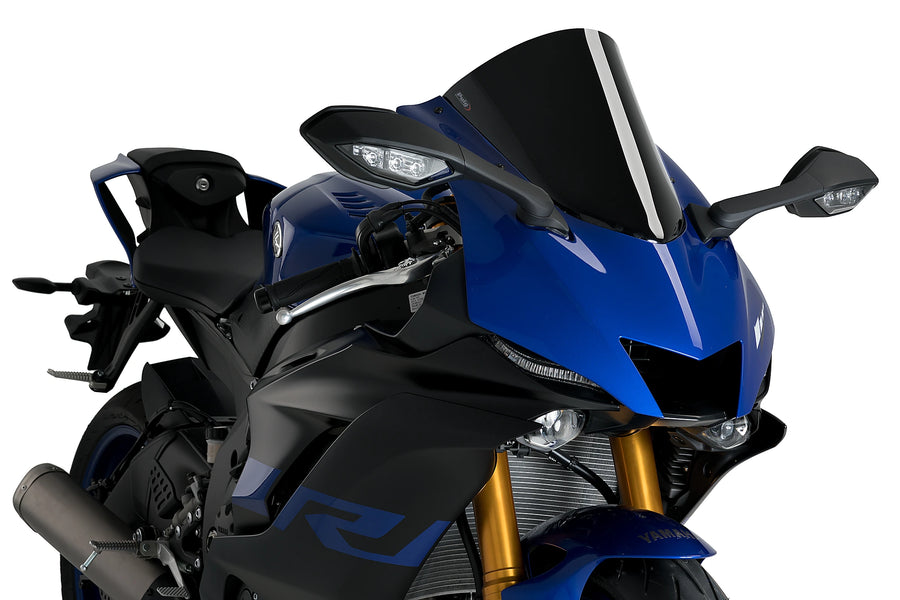 YAMAHA YZF-R6 RACE [2025] - PUIG R-Racer Skärm | Svart | PUIG 3633N
