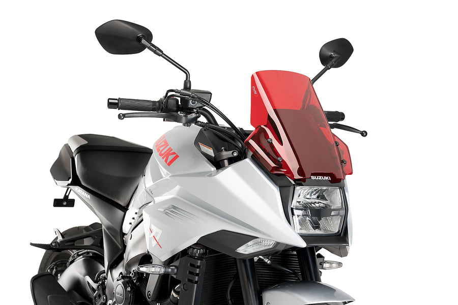 SUZUKI GSX-S 1000 KATANA [2025] - turnéskärm | Röd | PUIG 3637R
