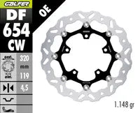 Honda CRF 450 R [2023, 2023-2024] - bromsskiva med svävande vågor, räfflade - bild 6