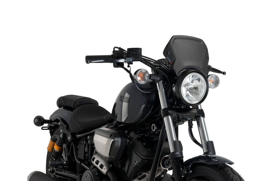 YAMAHA XV 950 R [2020] – ALU frontplatta – silver