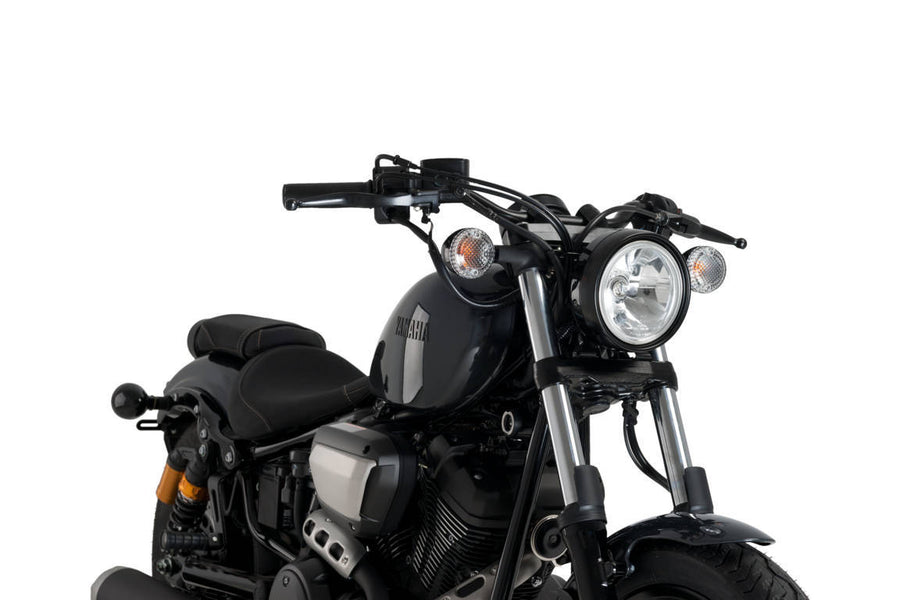 YAMAHA XV 950 R [2020] – ALU Frontplatte – Schwarz