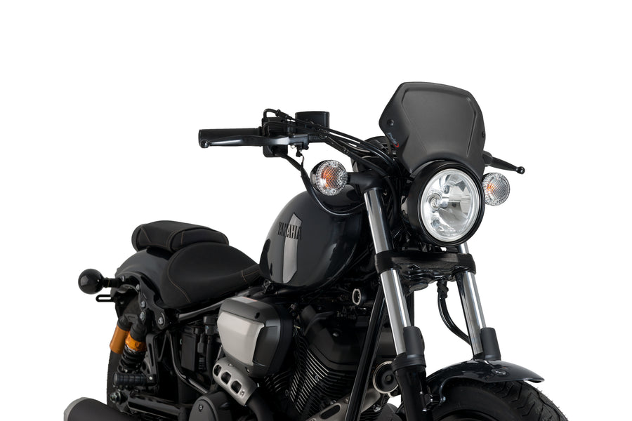 YAMAHA XV 950 R [2020] – ALU Frontplatte – Schwarz