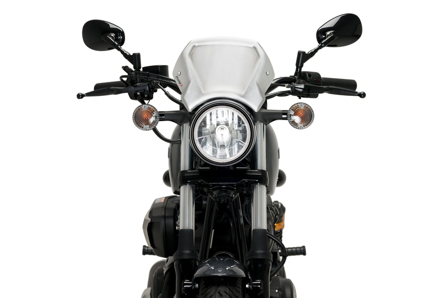 YAMAHA XV 950 R [2020] – ALU frontplatta – silver
