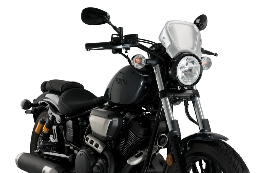 YAMAHA XV 950 R [2020] – ALU frontplatta – silver
