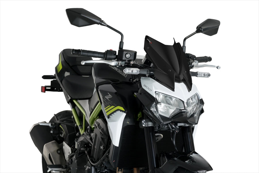 KAWASAKI Z 900 SE [2024] - Windschild New Generation Sport | Schwarz | PUIG 3840N