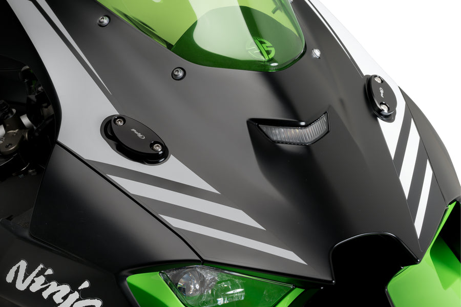 KAWASAKI ZX-10RR [2025] – Rückspiegel Kappen – Schwarz
