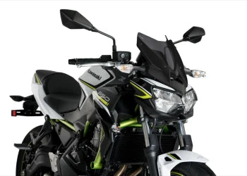 KAWASAKI Z 650 [2025] – Flanker Visier Verkleidungsscheibe – Stark getönt