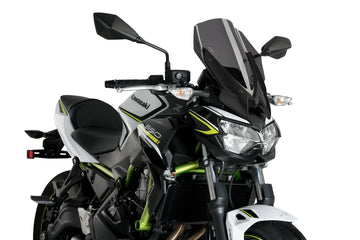 KAWASAKI Z 650 [2025] - New Generation Touring Windshield | Kraftigt tonad | PUIG 3865F