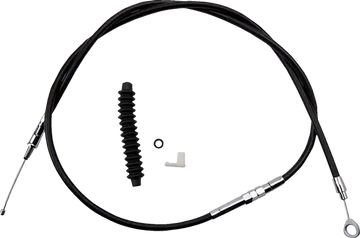 Harley Davidson Flhrxs [DRAG SPECIALTIES] – Hocheffizientes Kupplungsseil aus schwarzem Vinyl