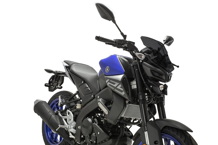 YAMAHA MT-125 [2025] - Ny generation sportvindruta | Kraftigt tonad | PUIG 3879F