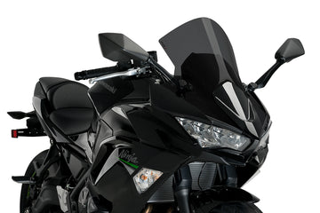 KAWASAKI NINJA 650 [2025] - R-Racer-skärm | Kraftigt tonad | PUIG 3880F