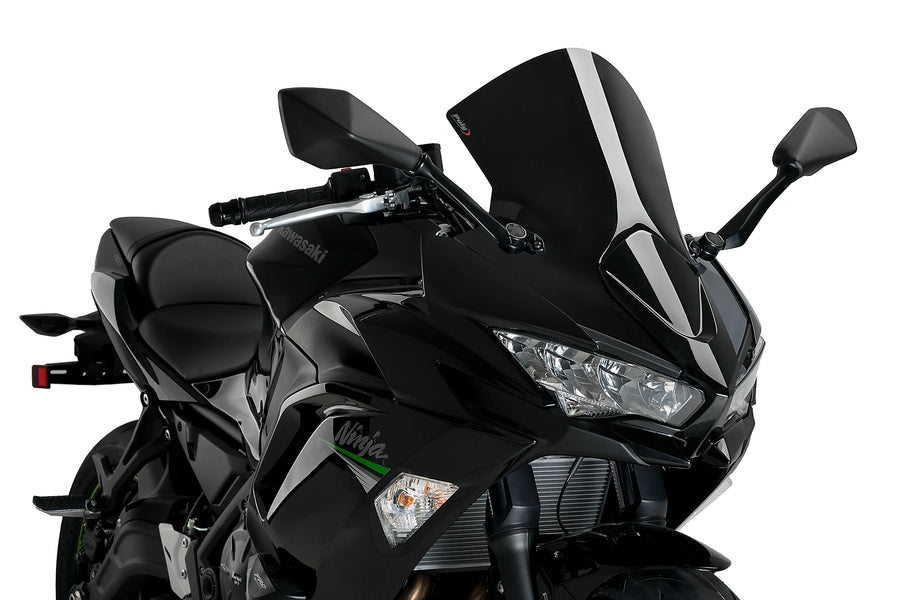 KAWASAKI NINJA 650 [2025] - R-Racer-skärm | Svart | PUIG 3880N