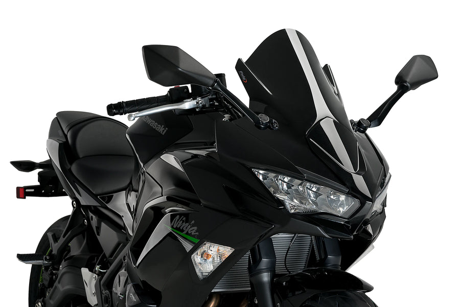 KAWASAKI NINJA 650 [2025] - Z-Racing-skärm | Svart | PUIG 3881N