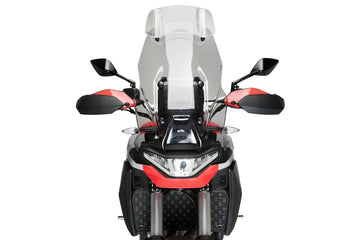 APRILIA TUAREG 660 RALLY [2025] – touringskärm med spoilerskärm – transparent