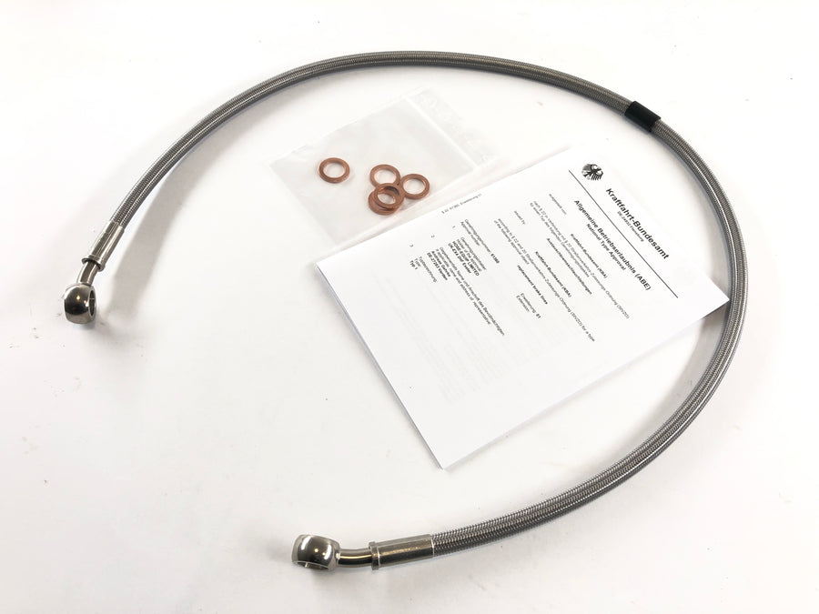 Suzuki GSX -R 1100 GV73B [1991] - Brake Line Steel Flex på baksidan