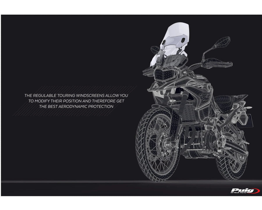 BMW F 750 GS [2024] – Verstellbare Scheibe – Stark getönt