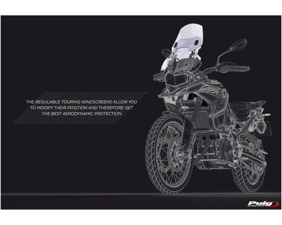 BMW F 750 GS [2024] – Verstellbare Scheibe – Stark getönt