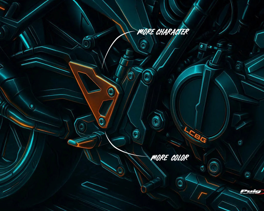 KTM 990 DUKE R [2025] – Hälplattor – Svart