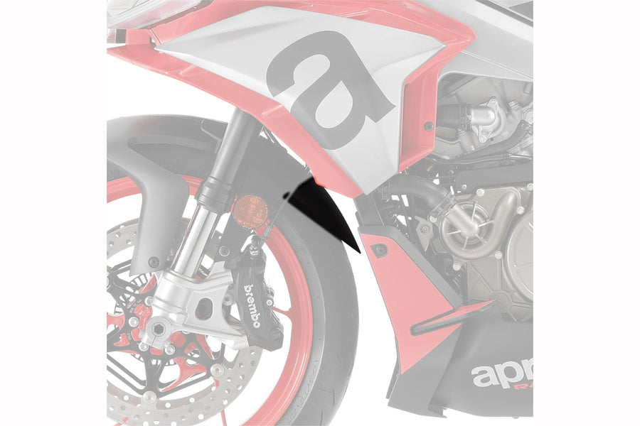 APRILIA RS 660 FACTORY [2025] – Verlängerung des vorderen Schutzblechs – Schwarz