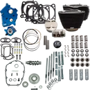 Harley-Davidson FLHCS 1923 Softail Heritage Classic 117 [2026] - 132" Power Package Motorleistungs-Kit – Oberfläche: Schwarz, Hervorgehobene Lamellen – Bild 12