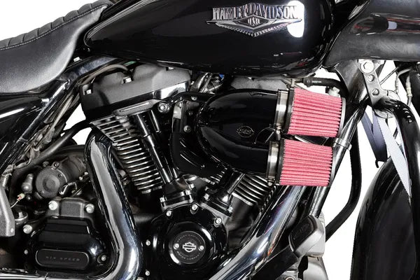 Harley-Davidson FXBR 1923 Softail Breakout 117 [2025] - Tuned Induction Luftfilterkit – Oberfläche: Schwarz – Bild 7