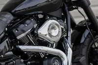 Harley-Davidson XL 1200 C Sportster Custom [2020] - Stealth Luftfilterabdeckung – Oberfläche: Silber – Bild 8