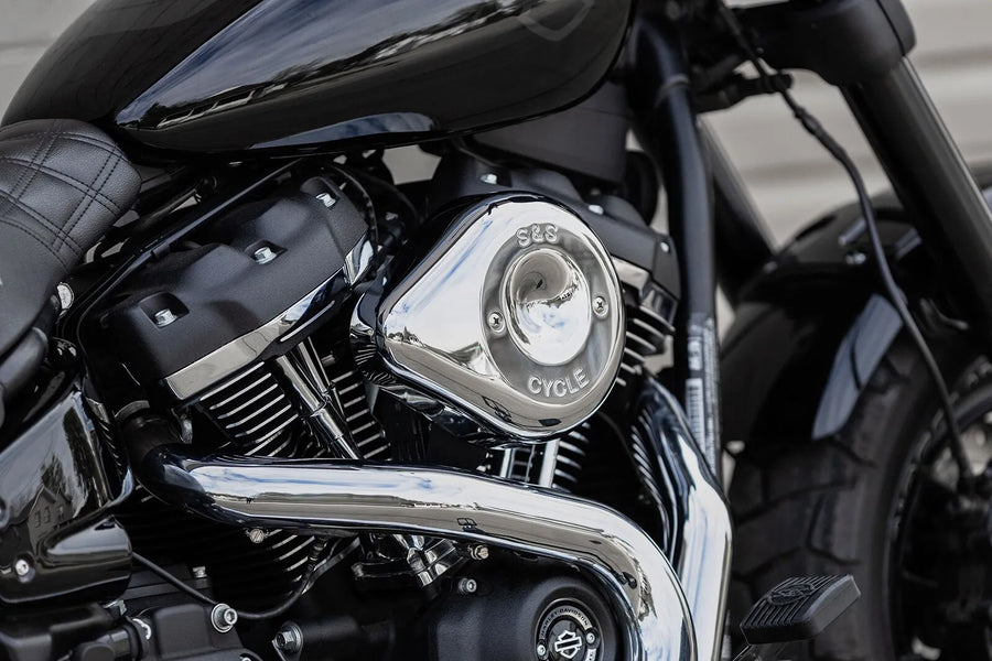 Harley-Davidson Xl 1200 Xs Forty Eight Special [2020] - Stealth Luftfilterabdeckung – Oberfläche: Silber – Oberfläche: Verchromt – Design: Teardrop – Bild 2