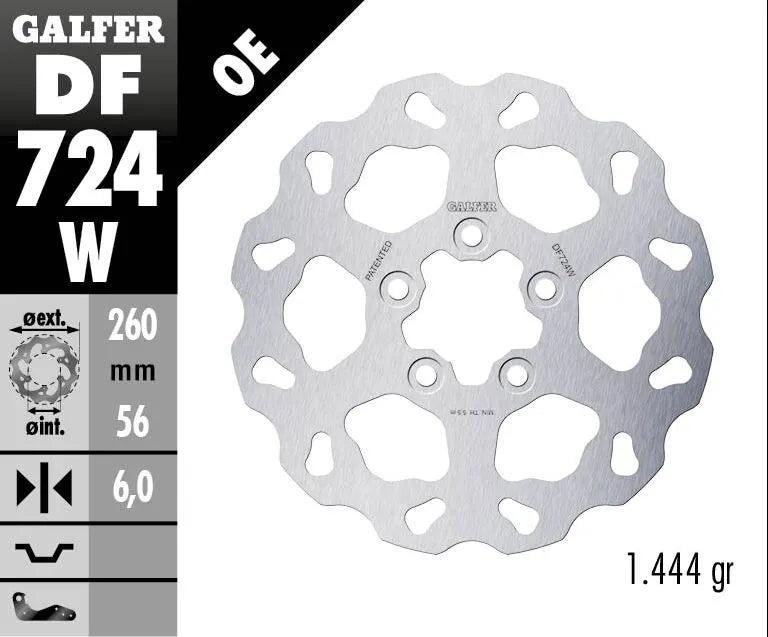 Harley-Davidson Xg 750 Street [2019-2020, 2017, 2018, 2020] - Wave® Bremsscheibe – Bild 2
