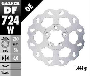 Harley-Davidson Xg 750 Street [2019-2020, 2017, 2018, 2020] - Wave® bromsskiva - bild 2