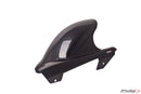 TRIUMPH BONNEVILLE T120 SVART [2025] - Bakhjulsskydd | Carbon look | PUIG 4127C